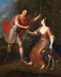 Procris and Cephalus by Gerard Hoet Flas Jigsaw Puzzle