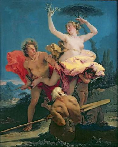 Apollo and Daphne by Giovanni Battista Tiepolo, c.1744