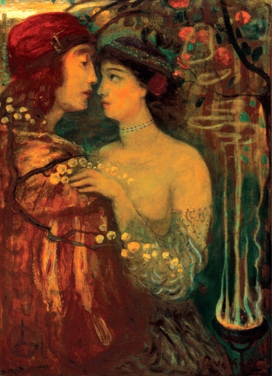 Magic by Lajos Gulacsy, c.1907 