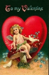 Bonza Sheila's new, freeware Antique Valentine Screensaver, and our beautiful collection of free antique Valentine Ecards