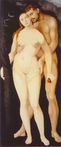 Adam and Eve by Hans Baldung Grien