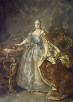 Grigory Potemkin's beloved Catherine the Great