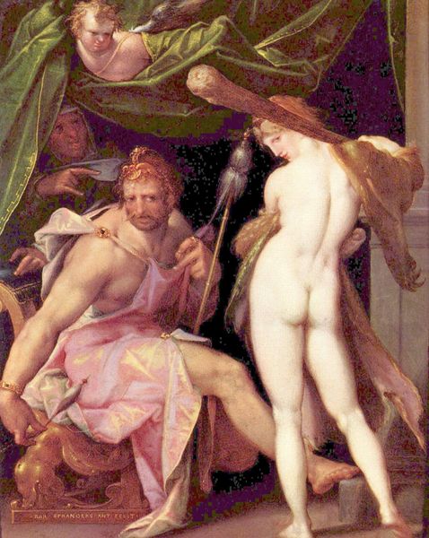 Herakles and Omphale by Bartholomäus Spranger