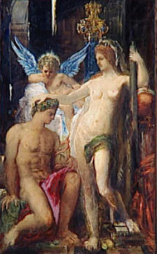 Herakles and Omphale by Gustave Moreau