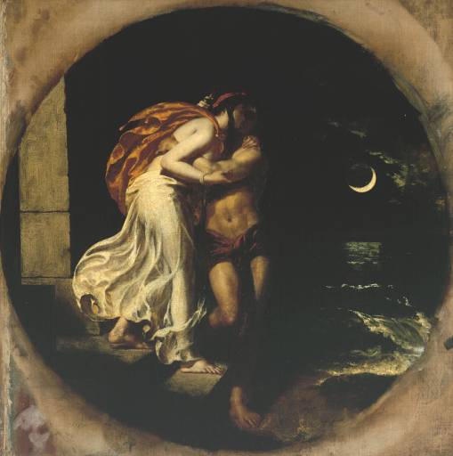 William Etty -The Parting of Hero and Leander -c.1827