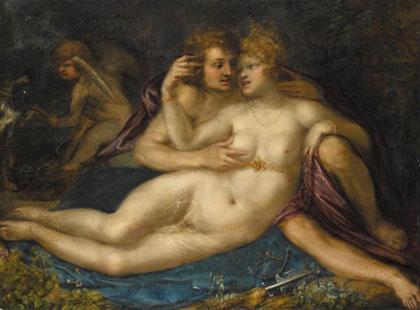 Venus and Mars by Pieter Fransz Isaacsz Helsingor