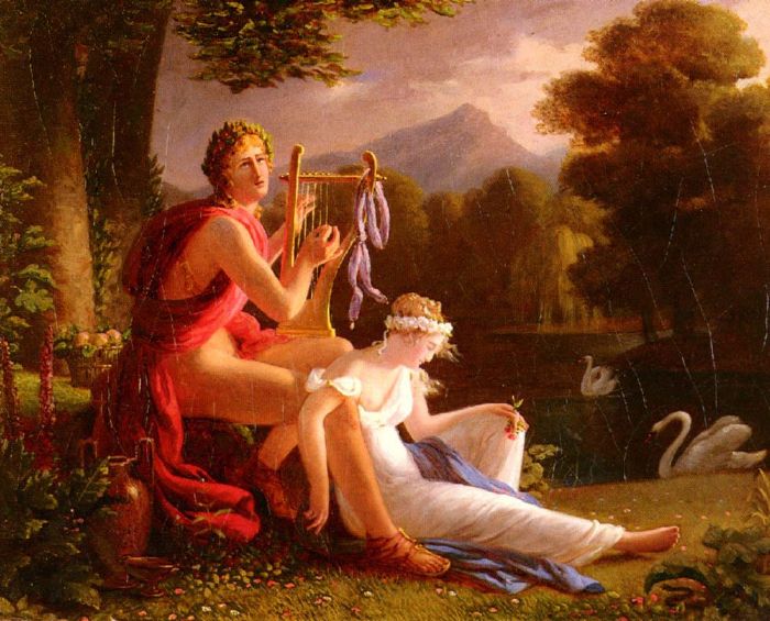Orpheus and Eurydice by Louis Ducis