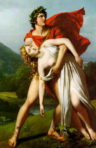 Orpheus and Eurydice by Joseph Paelinck 